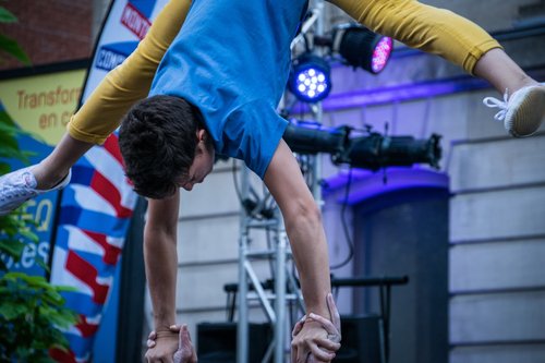 Street show in Montréal